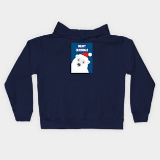 Christmas Polar Bear Kids Hoodie